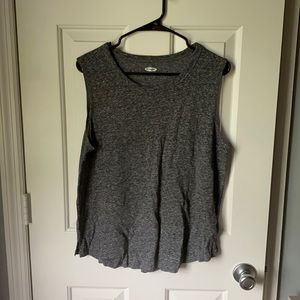 Marled Gray Tank Top